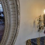 Louis XVI medallion mirror