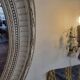 Louis XVI medallion mirror