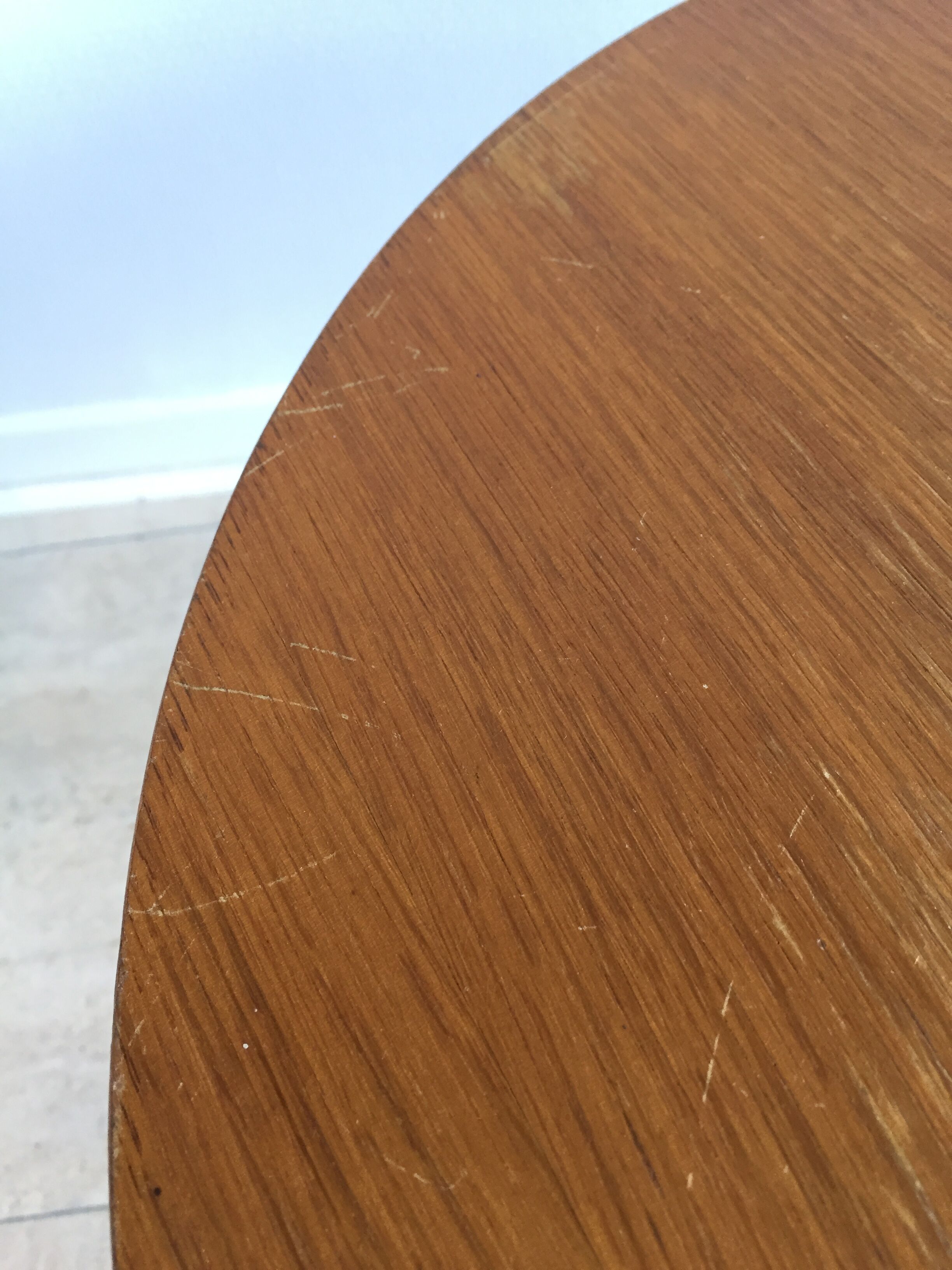 Table basse tripode vintage 1960