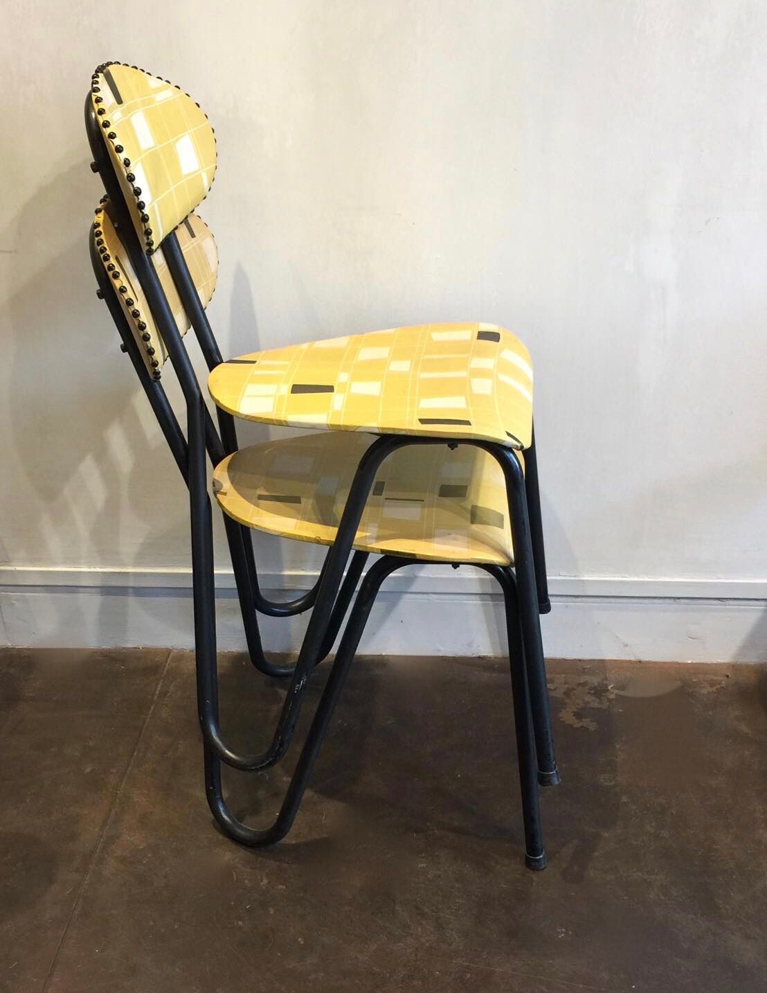 Paire de chaises vintage