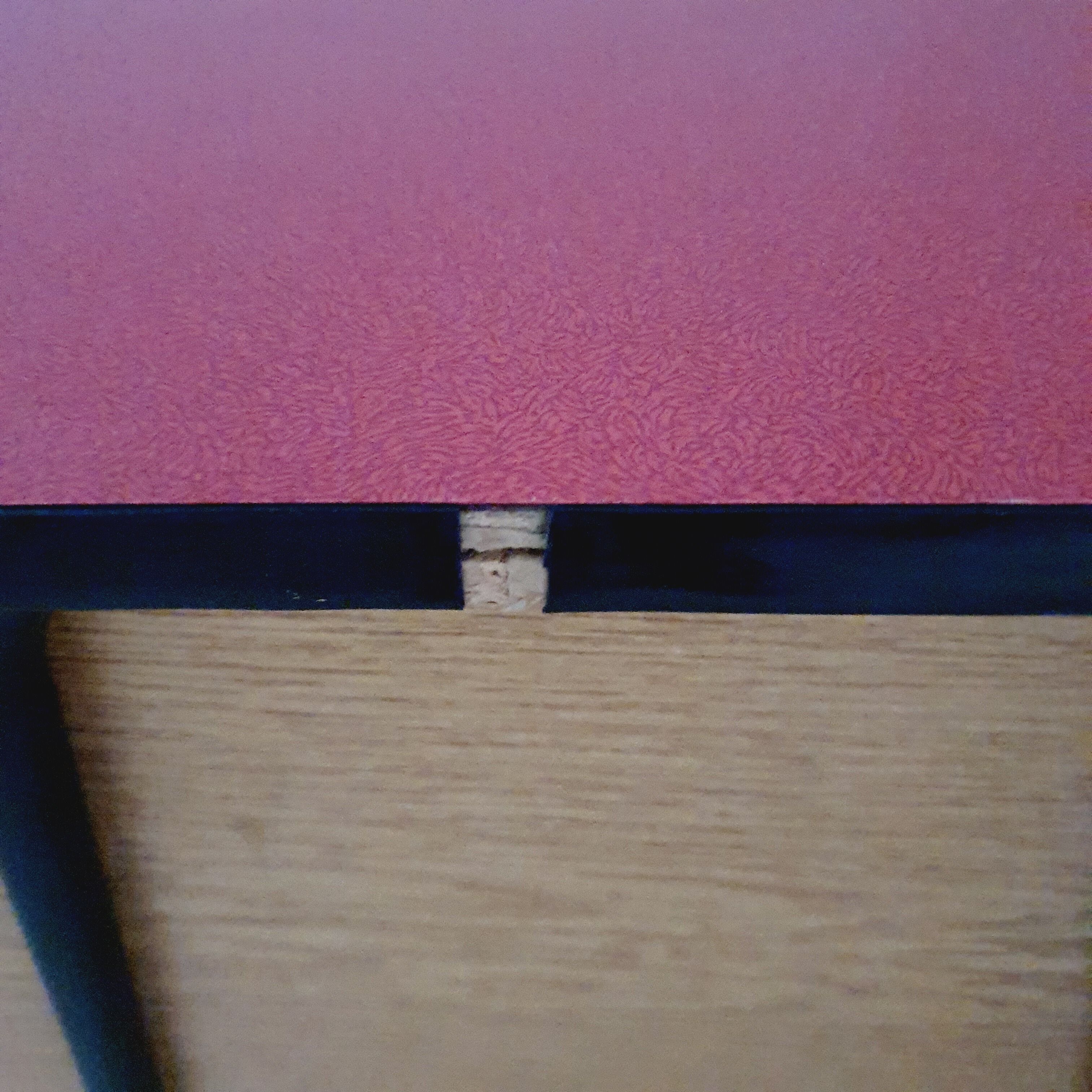 Vintage desk in red formica