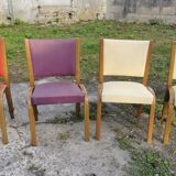 4 bow wood armchair