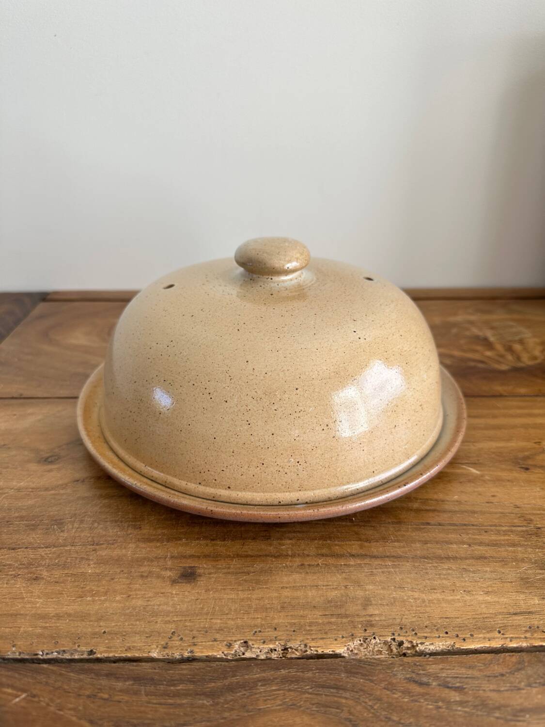Stoneware cheese bell