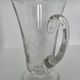 Crystal service from Fains, matching wine carafe and water jug.