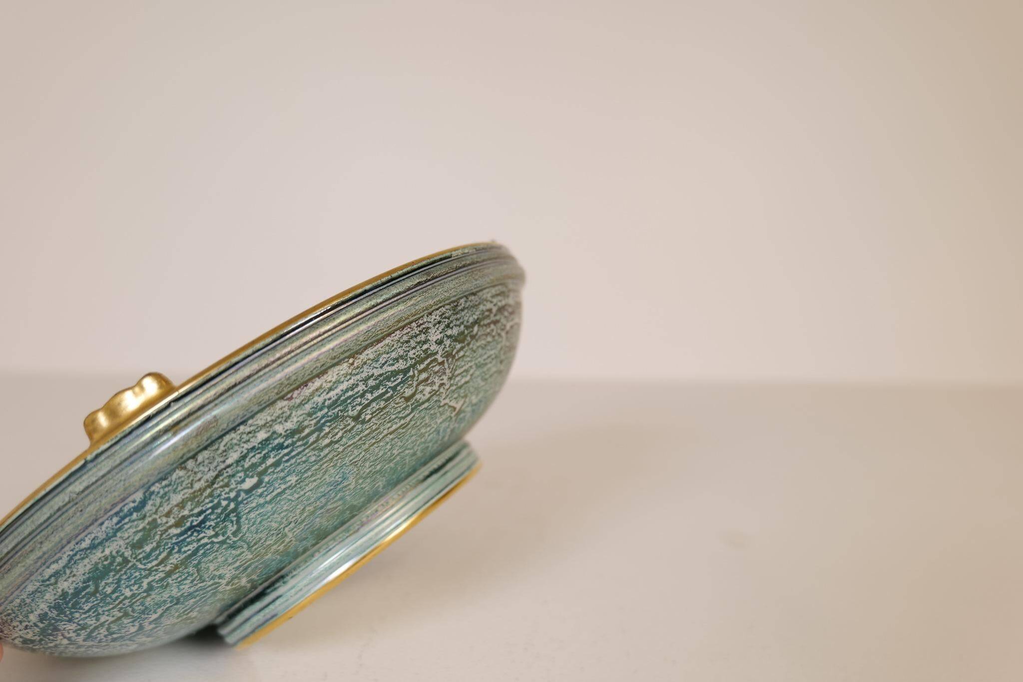 Art Deco Bowl Gustavsberg Art Deco Bowl Josef Ekberg, Sweden, 1920s