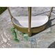 Umbrella stand 1900 brass, cast iron and steel