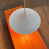 Semi-suspended space mid-century lamp by Bondrup & Thorup for Egoluce, Italy, 1970s.