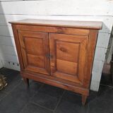 Low buffet in solid cherry wood from the 19th century (shallow)