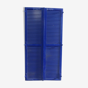 Wooden shutters 2 swings L 56 H 220