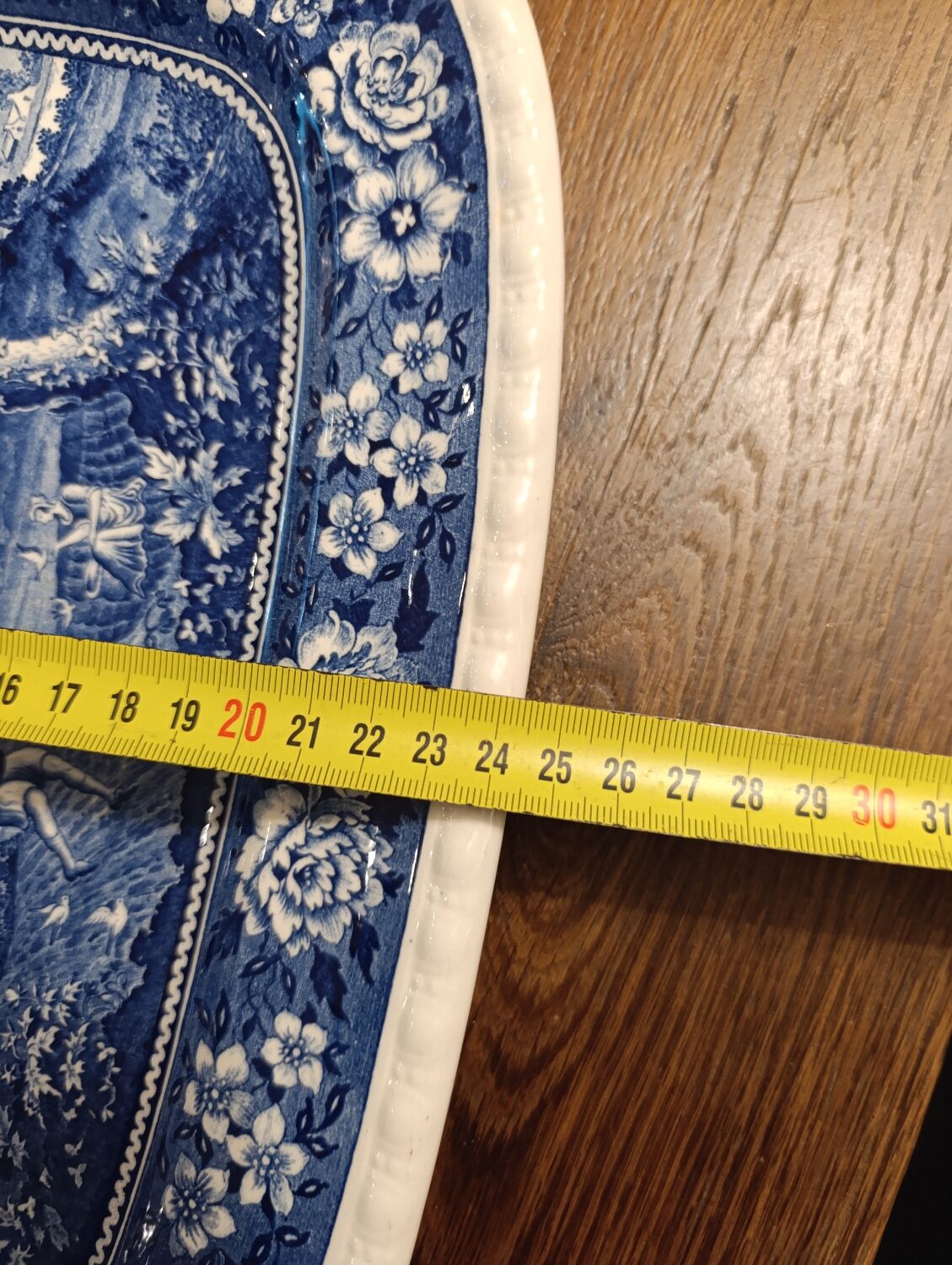 Large rectangular Villeroy & Boch "Rusticana" platter - Crack