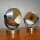 Pair of wall lamps eyes ball 1970.