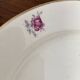 10 plates, 20cm diameter, "Rose" pattern