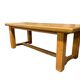 XL vintage dining table in solid wood