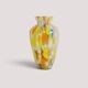 Vintage Murano glass vase, Italy, circa 1960, coloured artistic glass.