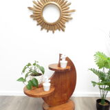 Half moon plant holder