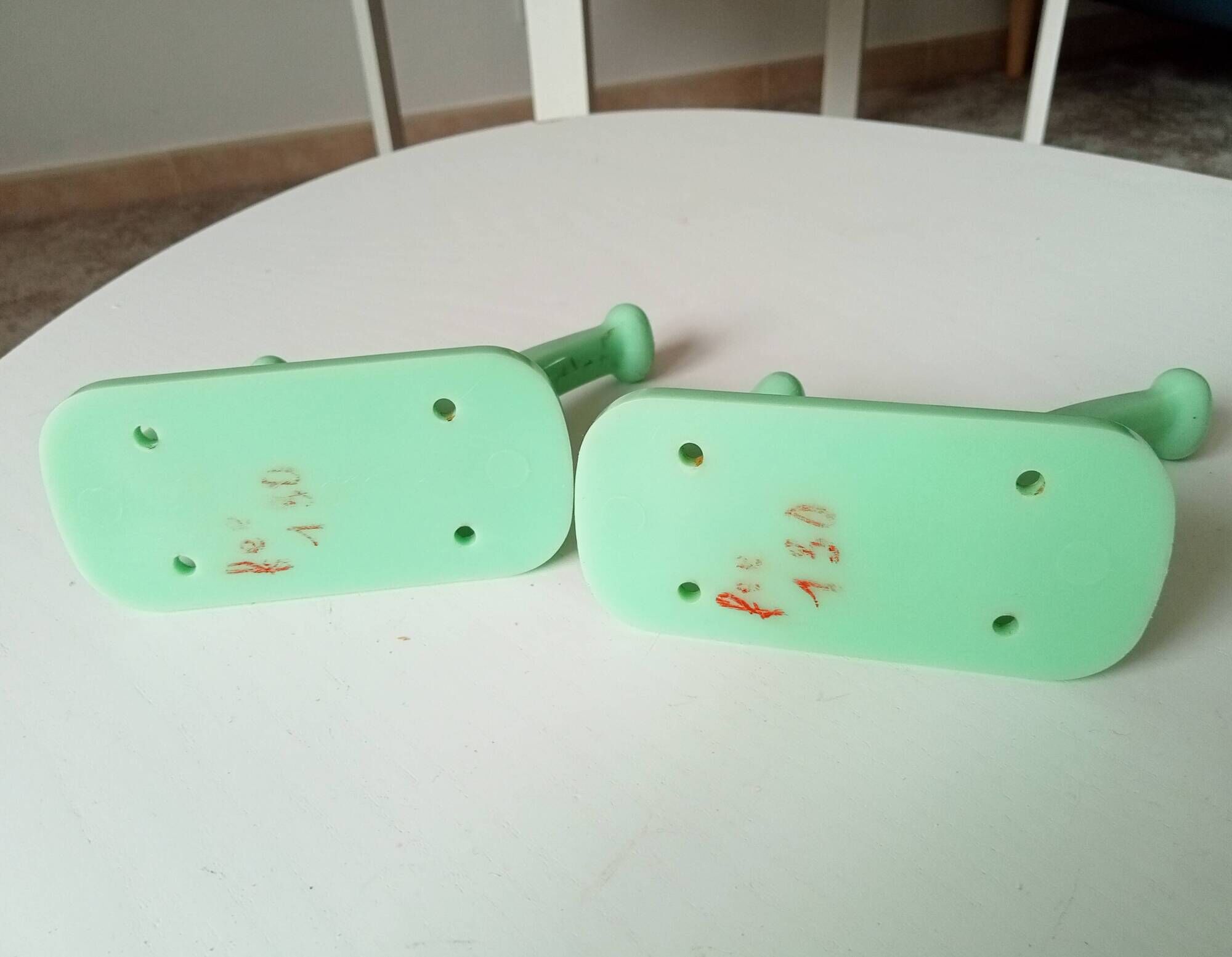 Vintage bakelite coat hook from the 60s