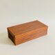 Boîte en bois faite main L25cm