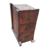 Craft furniture - 3 drawers - handmade - 1940