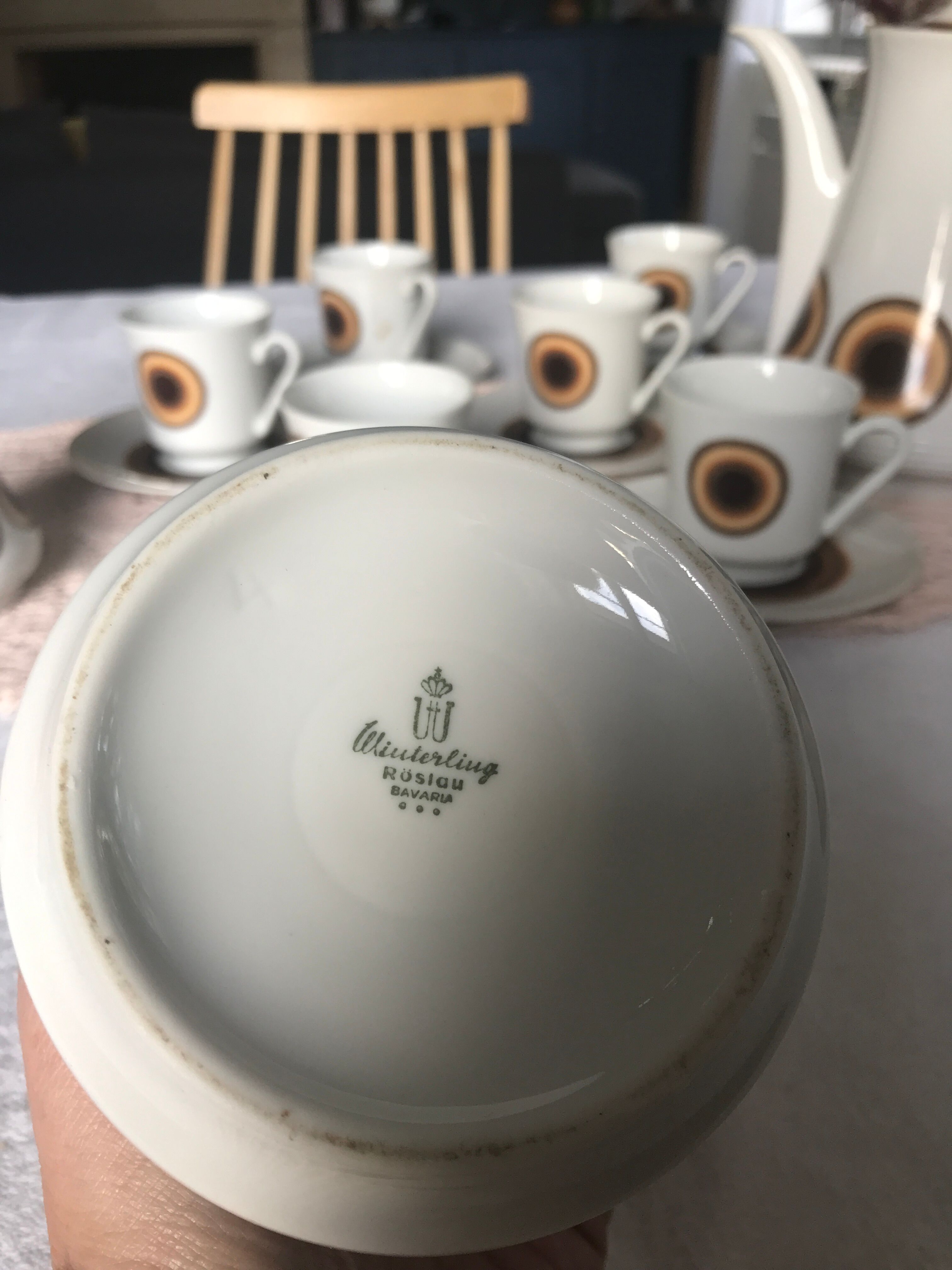 Vintage Porcelaine Winterling coffee service