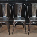 Lot de 6 ancienne chaises Tolix 1950