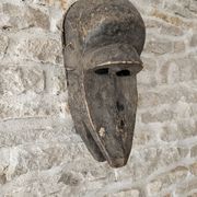 Ancient African Hyena Mask Bambara - Baman Mali - Tribal African Art