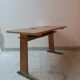 Casala school table with inkwell metal vintage