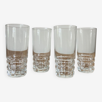 4 verres hauts