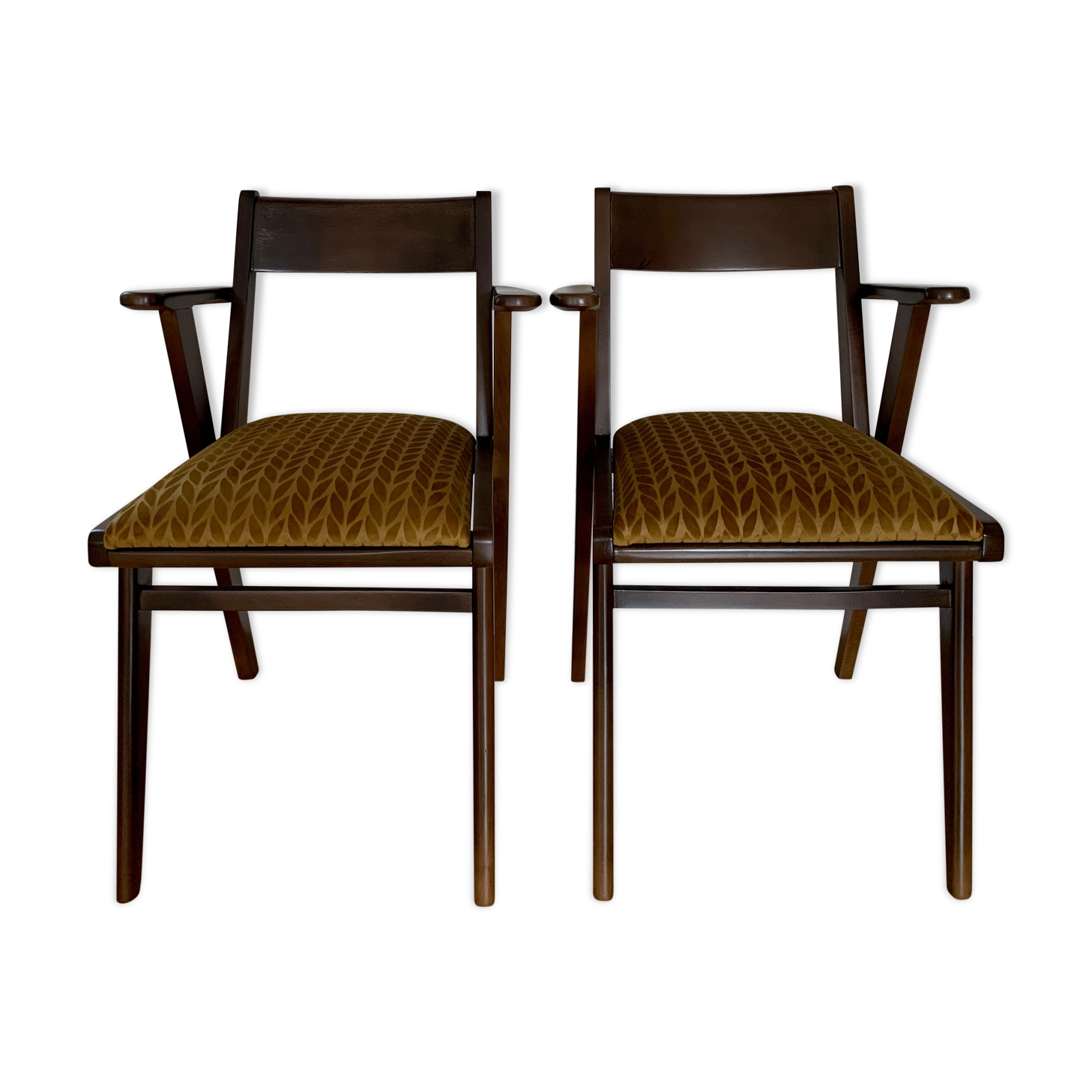 Pair of bridges chairs