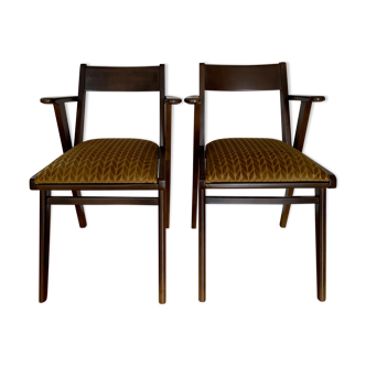 Paire de chaises bridges