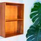 Scandinavian shelving unit in solid teak from the 1960s.