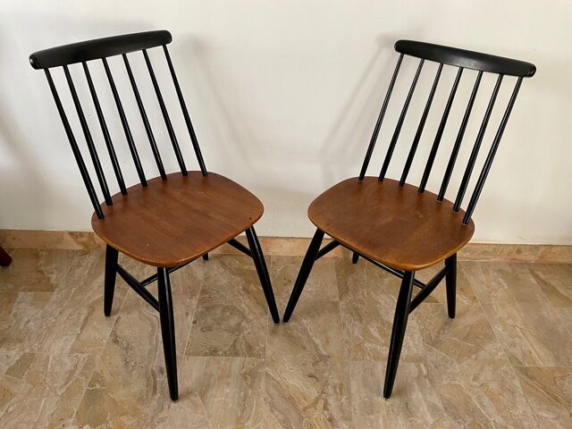 Duo of Scandinavian chairs 1955