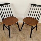 Duo of Scandinavian chairs 1955