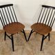 Duo de chaises scandinaves 1955
