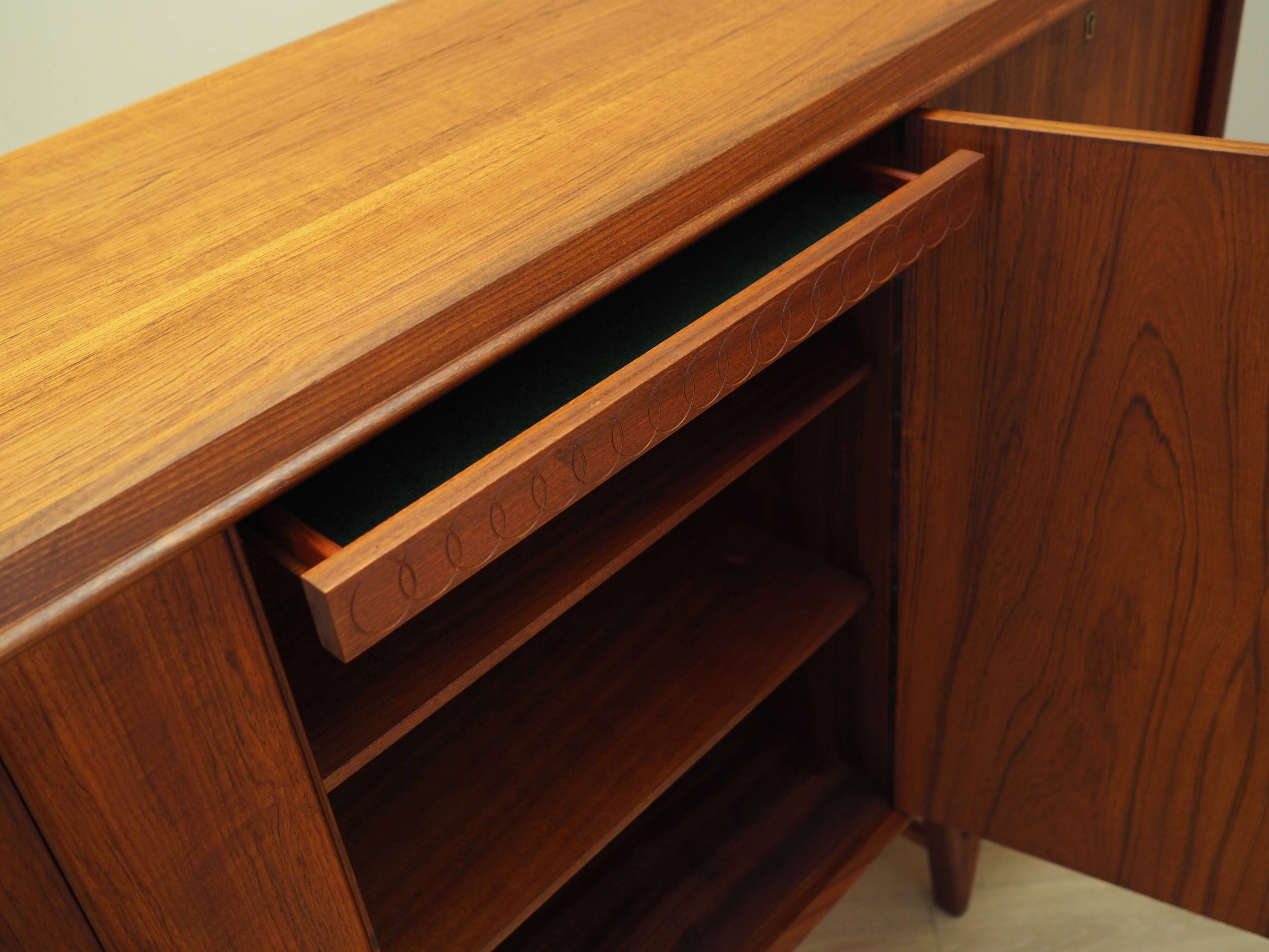 Teak highboard, Danish design, 1960s, designer: Kurt Østervig