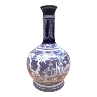 Vase faience de nevers beau clair bernard