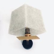 French flush-mounted wall lamp set, 1960s, set of 2