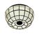 Mid Century Modern Glass Ceiling Light From Limburg, Germany, 1960s/1970s