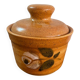Saint-Amand stoneware sugar bowl, Rimini model.