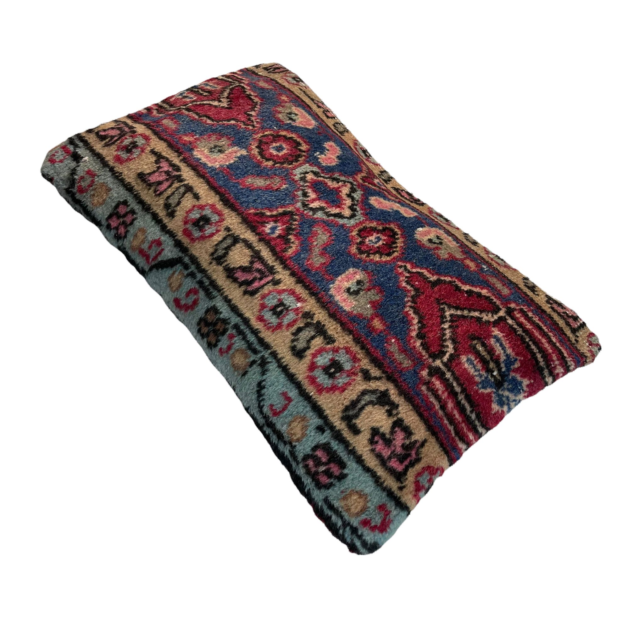 Housse de coussin de tapis turc vintage 30 x 50 cm