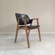 Mid-Century Danish Teak and Leather Armchair by Erik Kirkegaard for Glostrup, 1960s