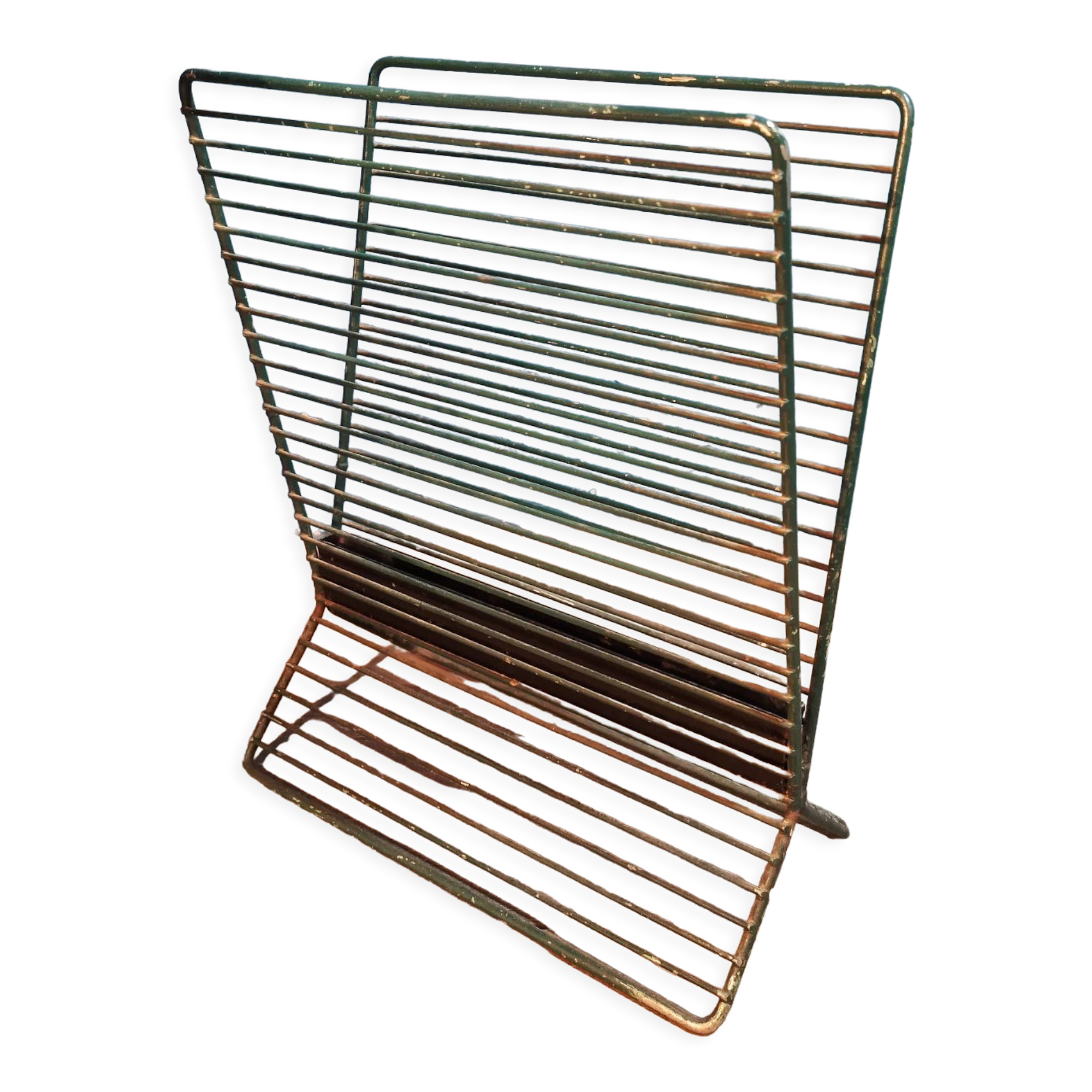 Metal magazine holder 1950s