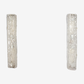 Paire d’appliques « Vanity Ice Glass »