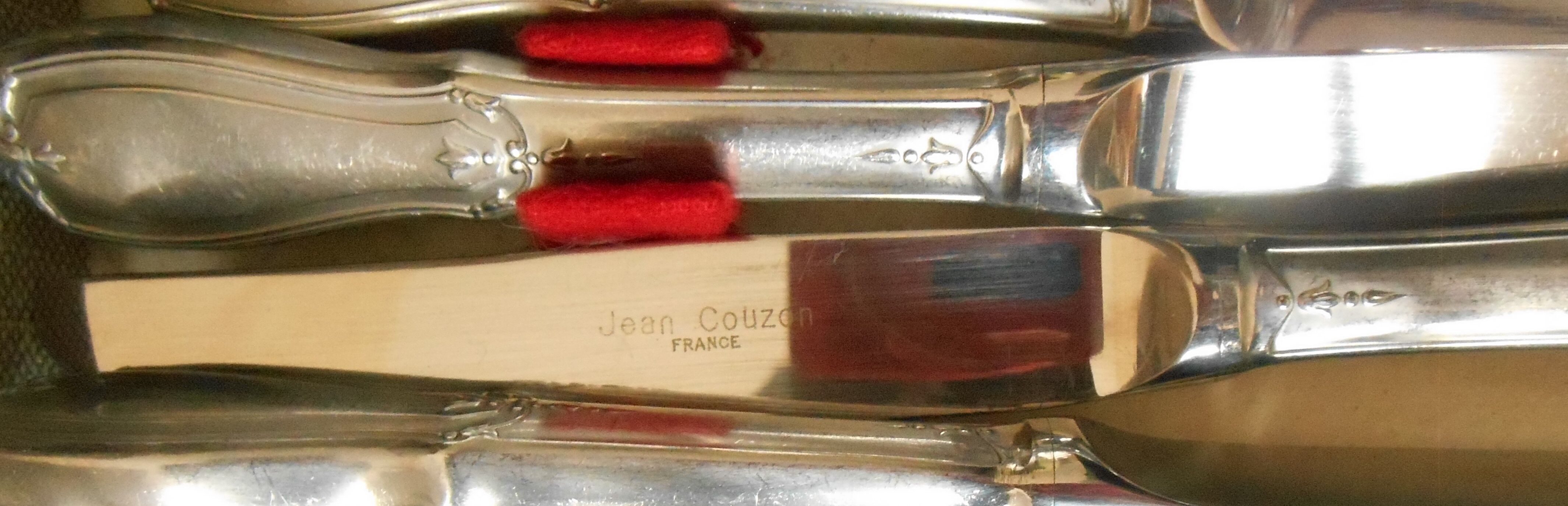 Ménagère service Jean Couzon Orfèvre inox 58  pièces