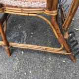 Fauteuil relax en osier