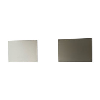 Set of 2 “accademia” medium wall lamps, by cini boeri for artemide, academia