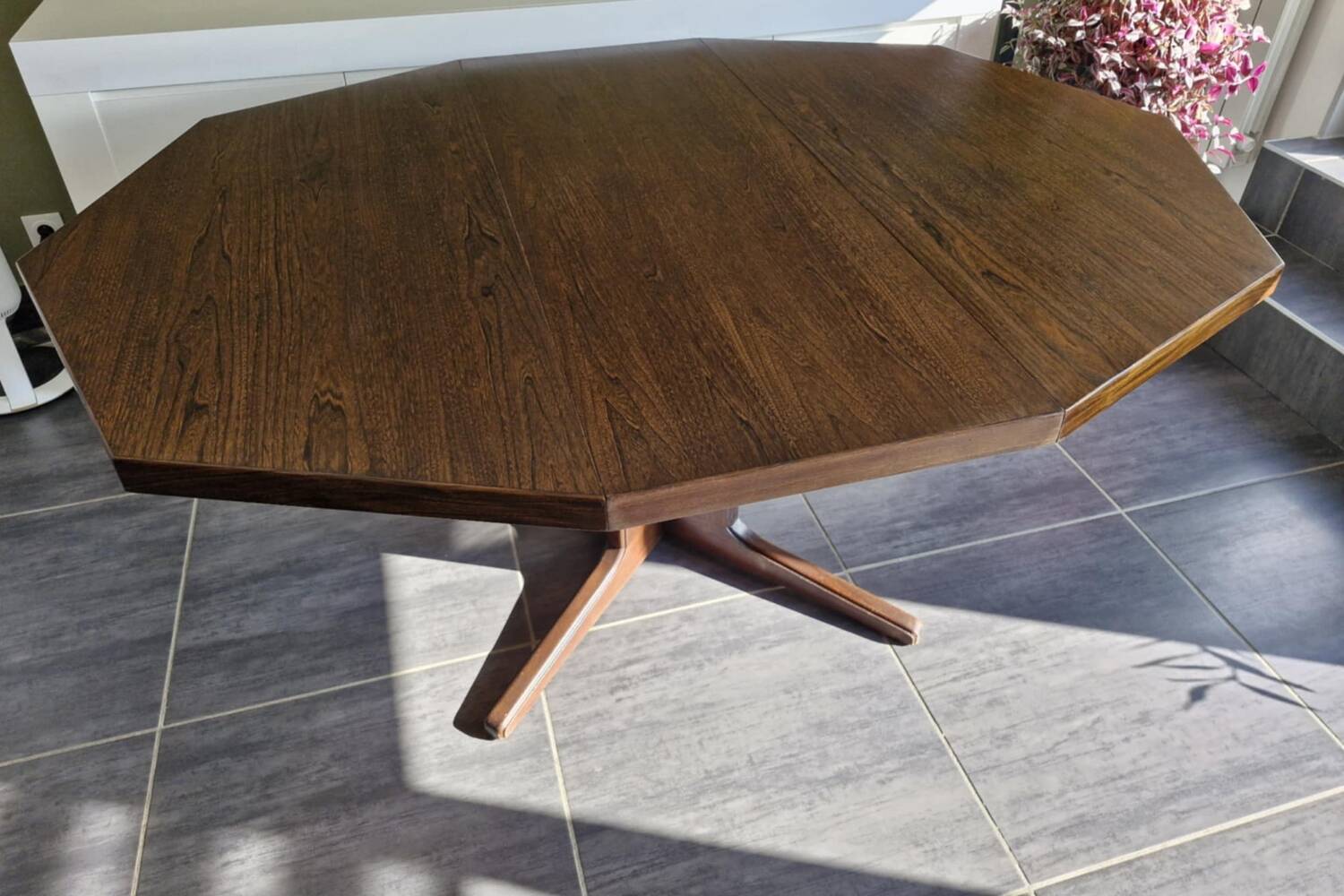 Vintage Monopoly Extendable Table, 1970s