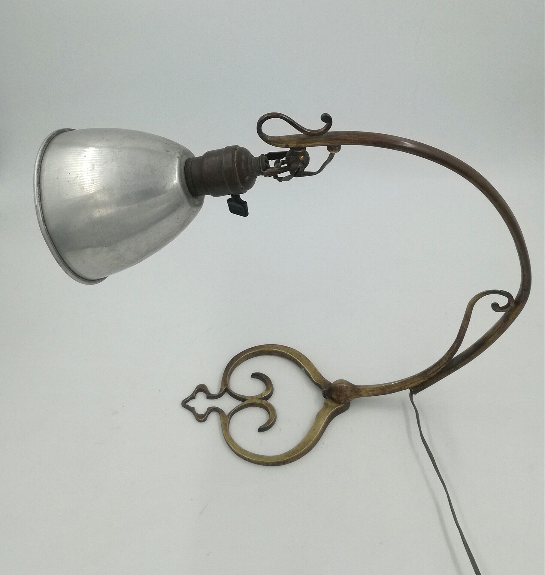 Art deco lamp in brass and bronze 20/30s