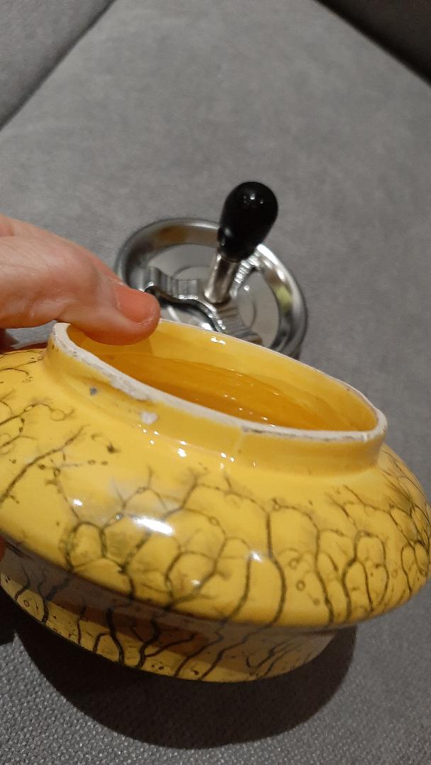 Dutch annee 60 roulette ashtray