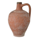 Ancient jug, terracotta pitcher from the Mediterranean.