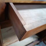 Rococo library in walnut